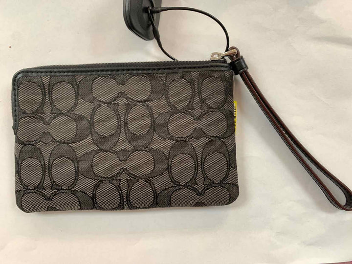 Coach Grey wristlet