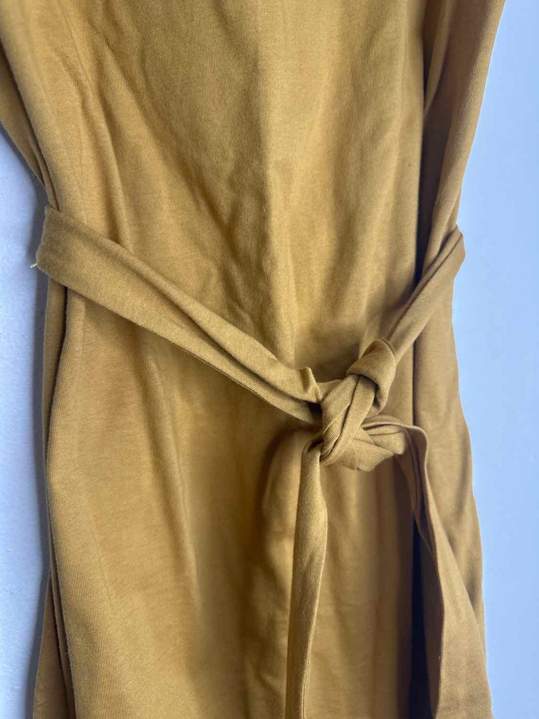 Forever21 Size S Mustard Belted short sleeve