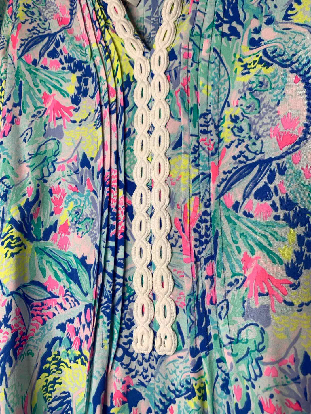 Women Size XS Lilly Pulitzer Blue long sleeve dress