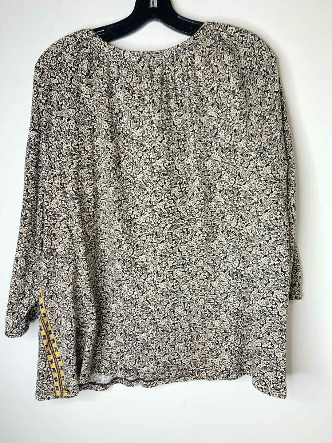 J Jill Women Size XL Black long sleeve top