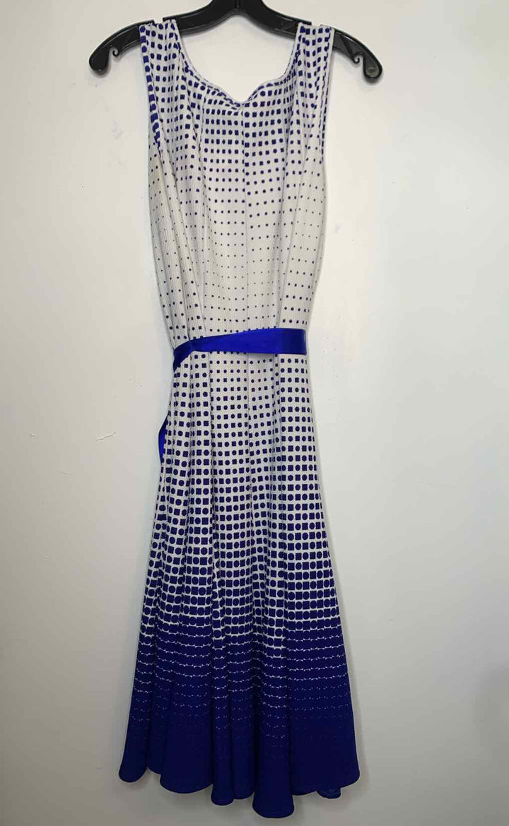Women Size XL Hauui Blue sleeveless dress