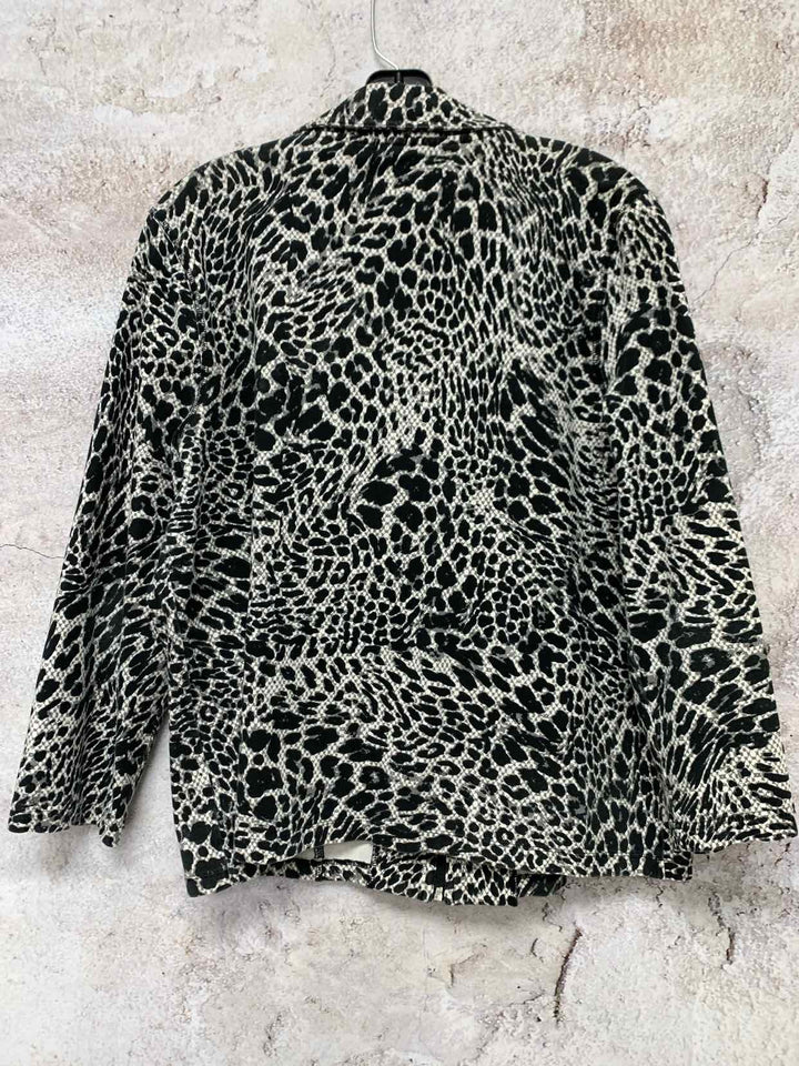 Kim Rogers Black Women Size L jacket
