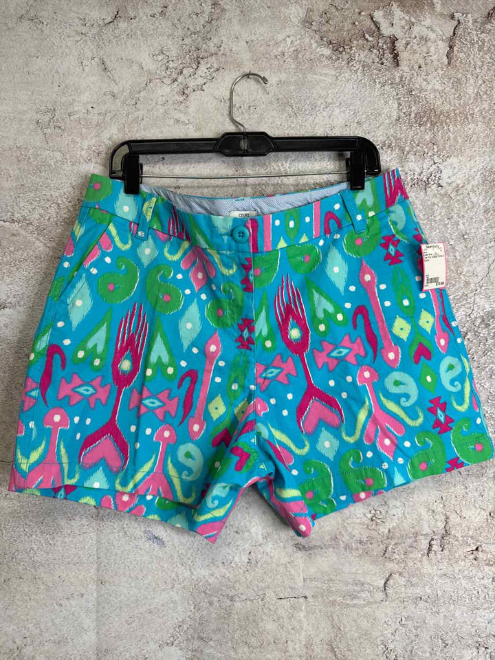 Crown & Ivy Size 12 Teal Shapes casual