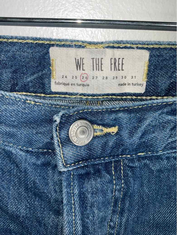 Free People Size 26 Denim Good Jeans