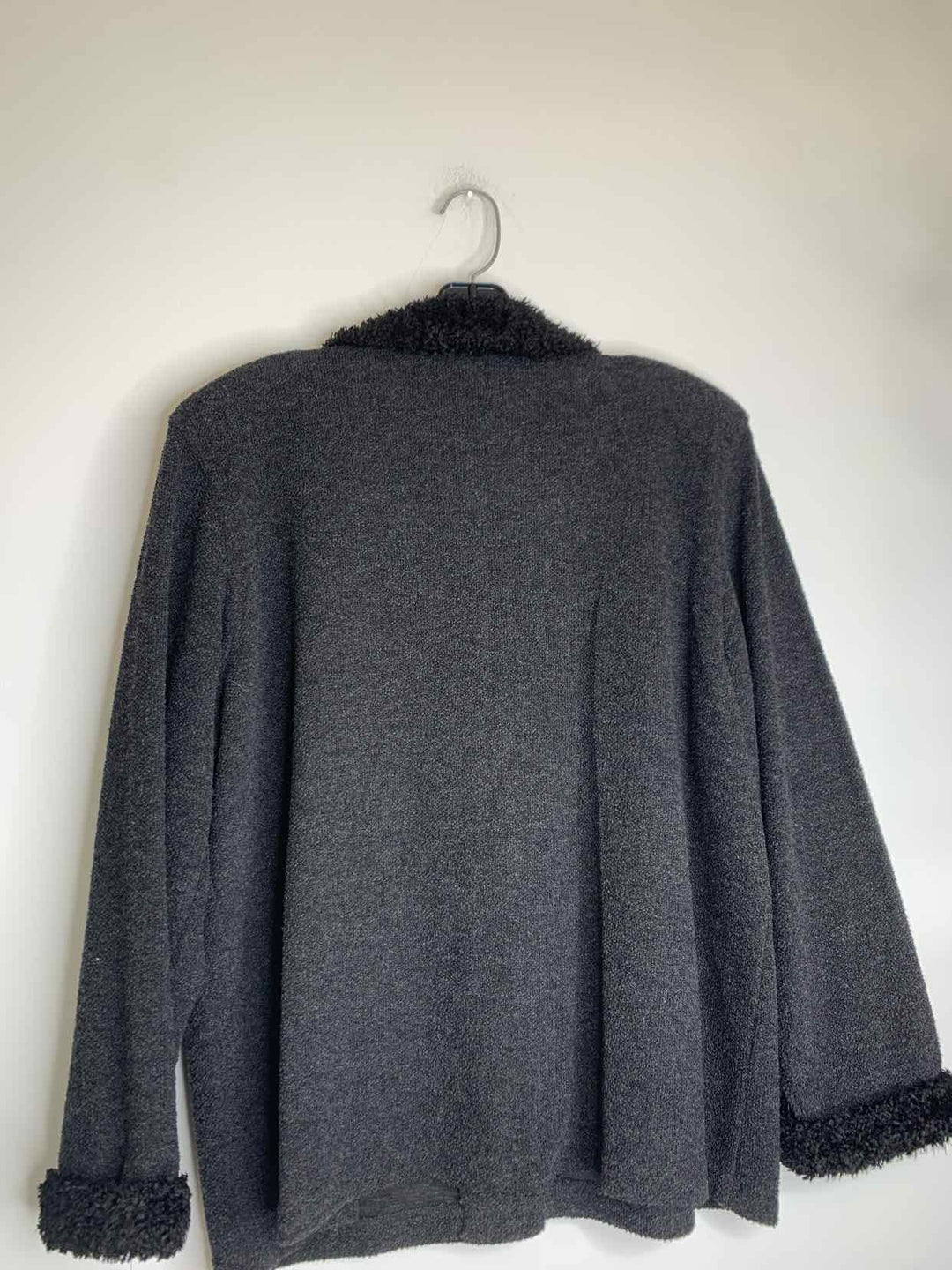 C. D Petites by Cathy Daniels Women Size L Black cardigan