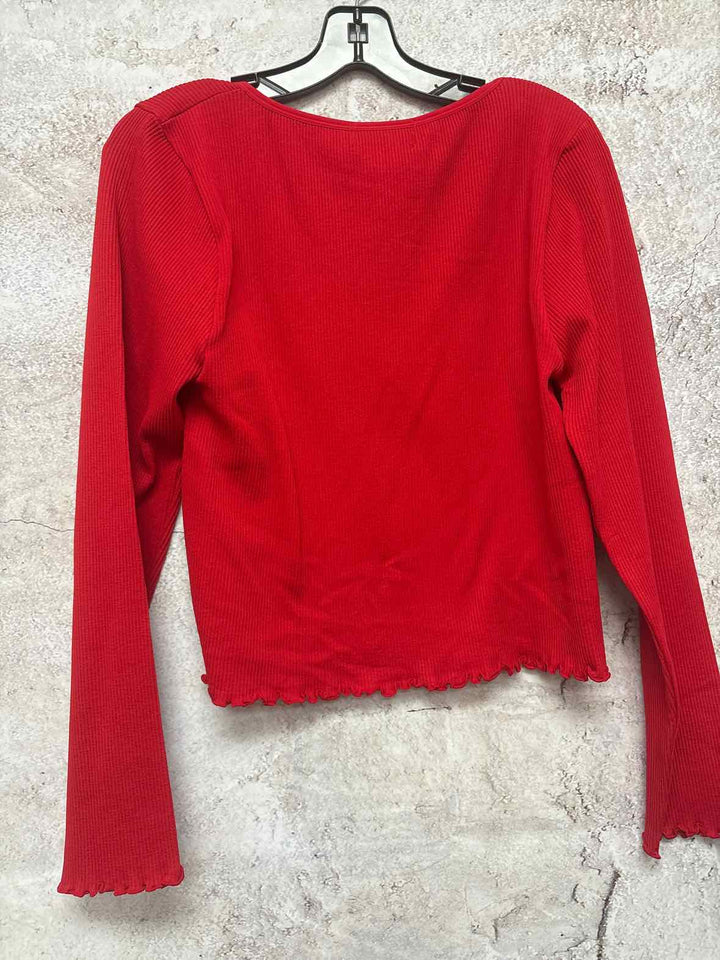 DKNY Red Women Size XL sweater