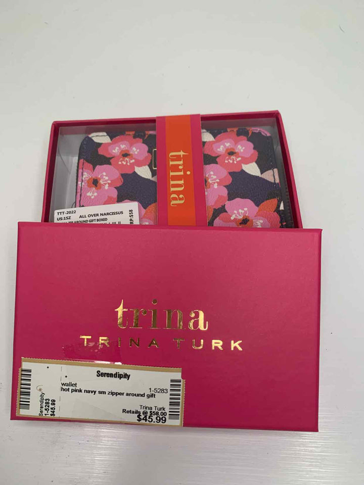 Trina Turk floral wallet