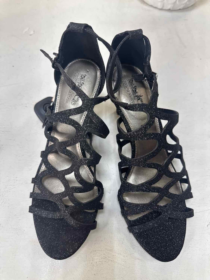 Coach Shoe Size 8.5 Black high heel