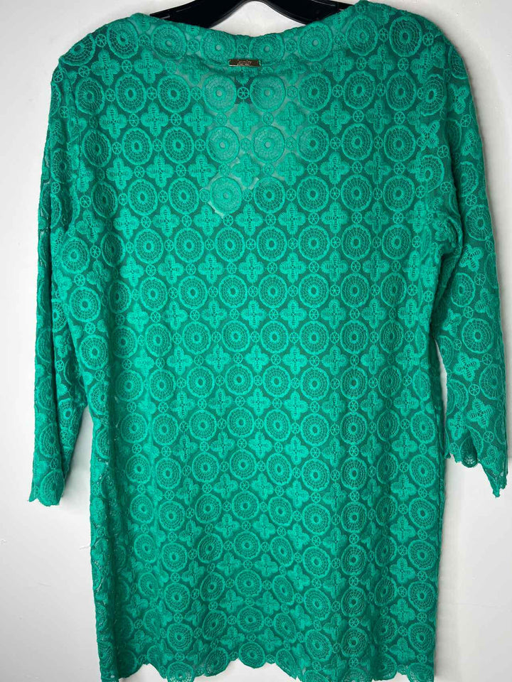 Laundry Women Size M Green long sleeve top