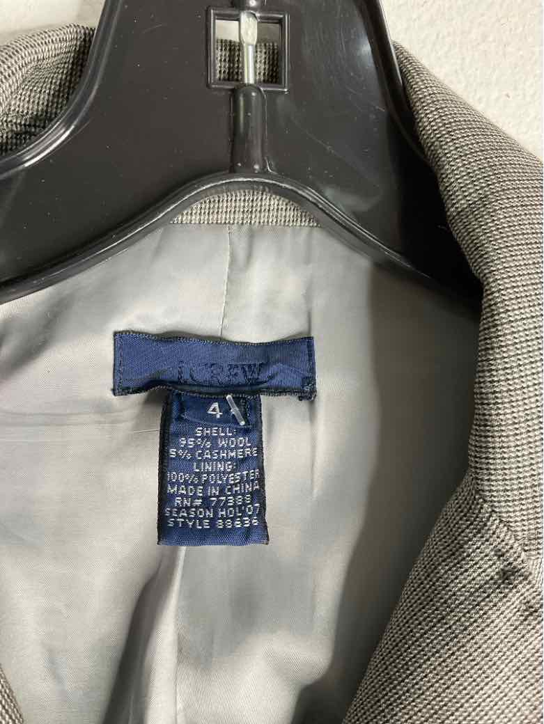 J.Crew Size 4 Grey blazer