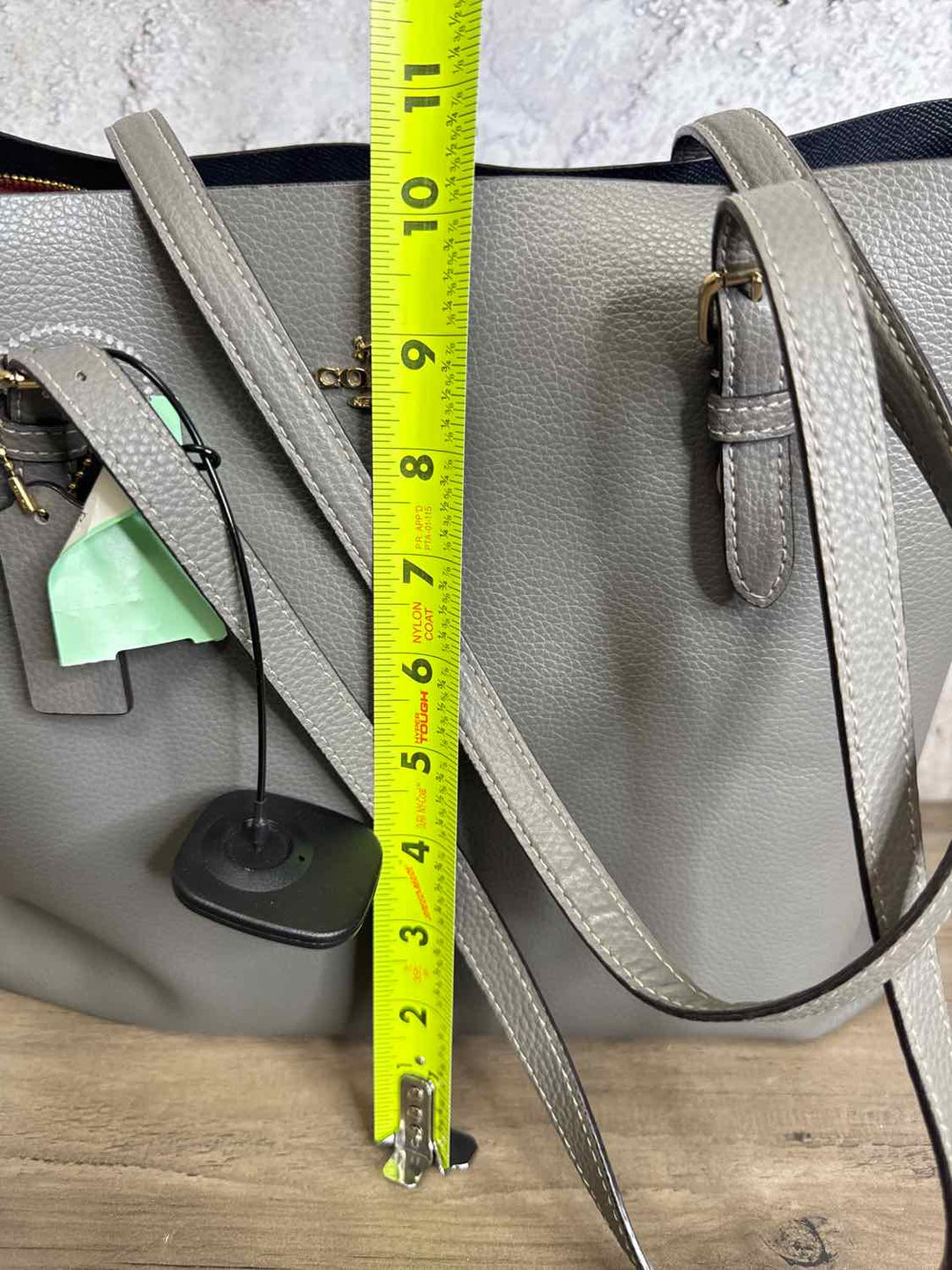 Coach Size OS Grey Purse