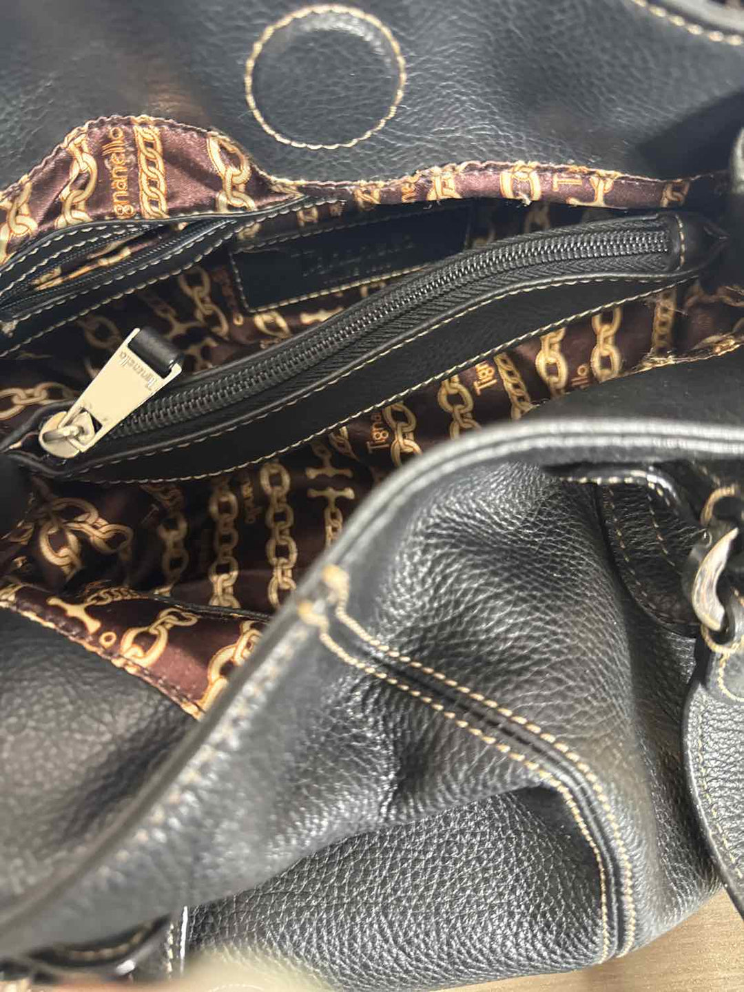 Tignanello Black shoulder bag