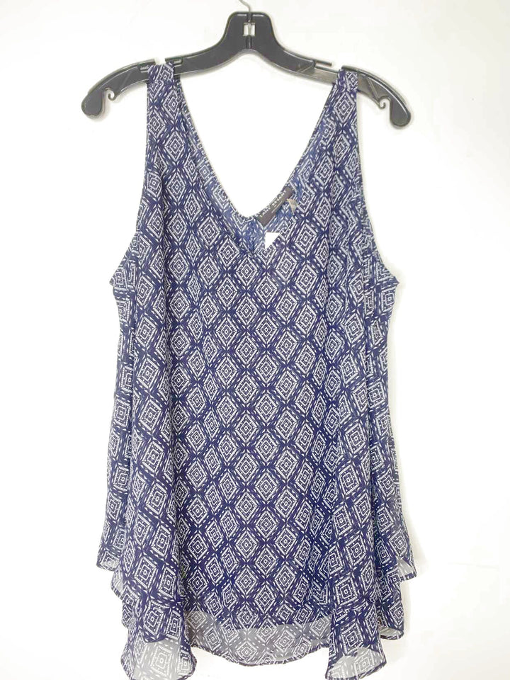Lane Bryant Women Size 18 Navy sleeveless