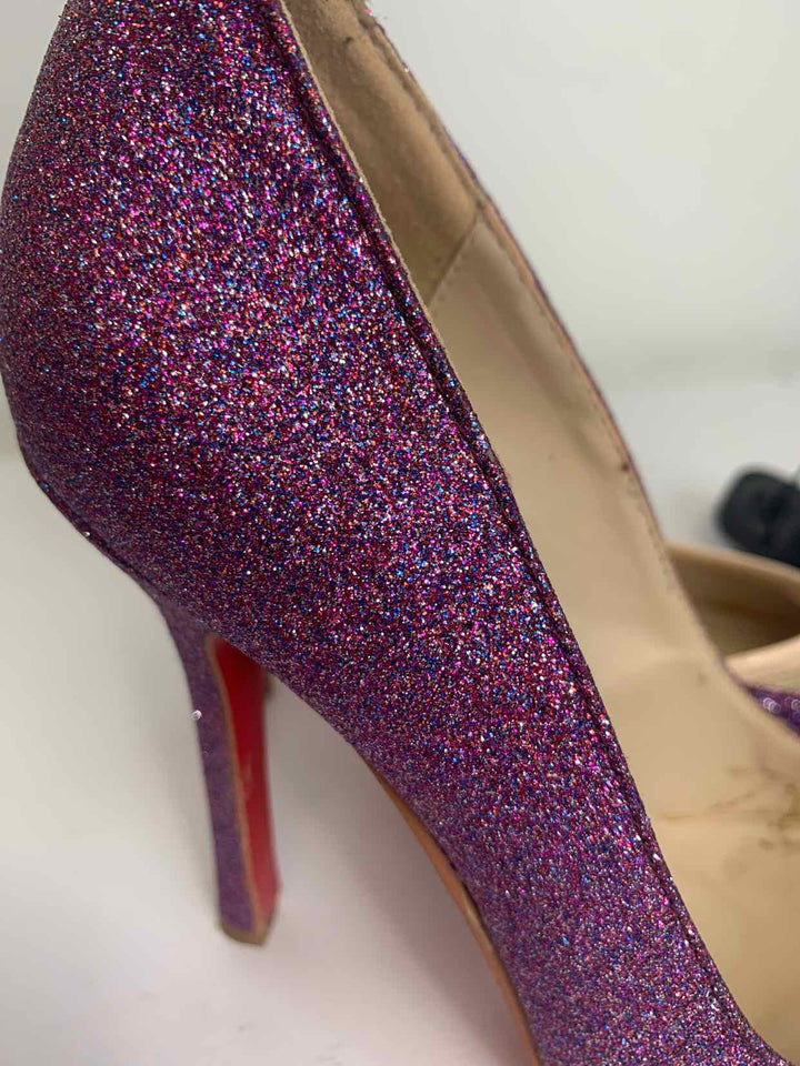 Christian LouBoutin purple W Shoe Size 7 high heel