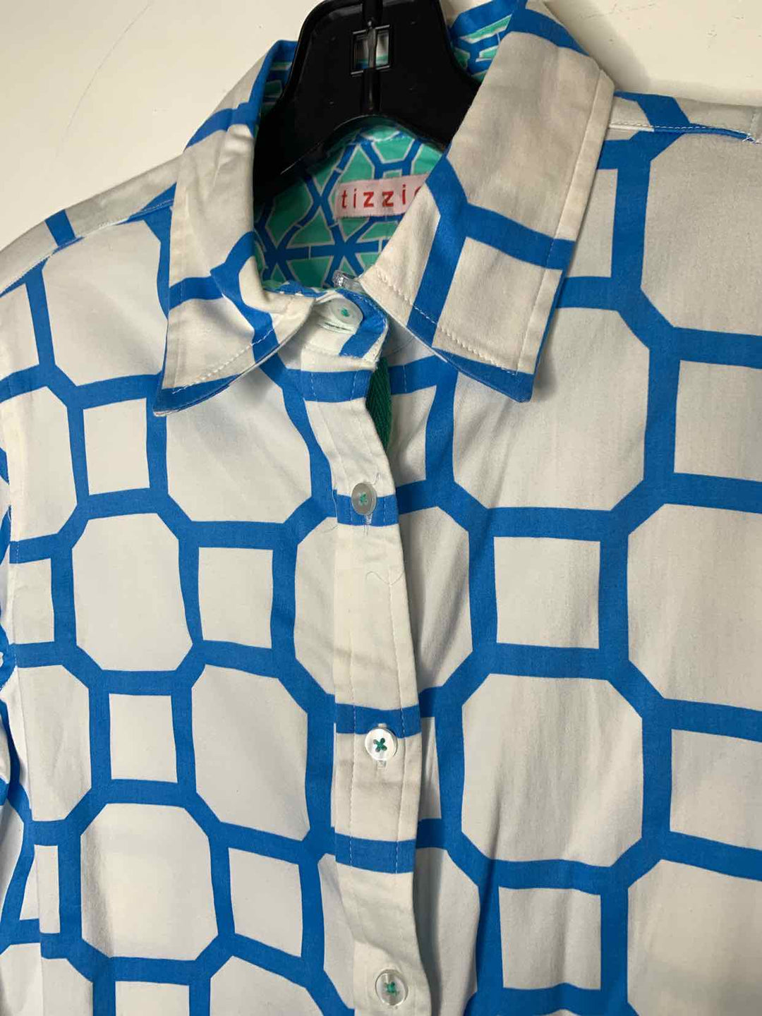 Tizzle Women Size M Teal long sleeve top