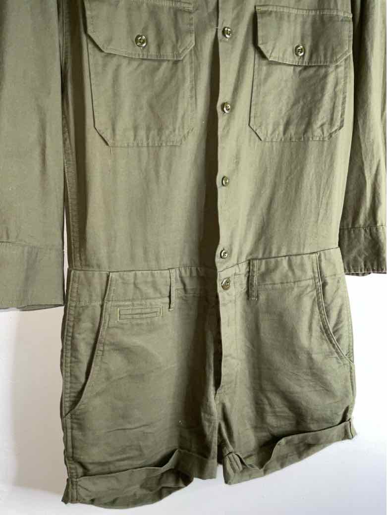 NLST Size S Green Collar romper