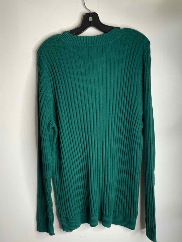INC International Concepts Green Women Size XL sweater