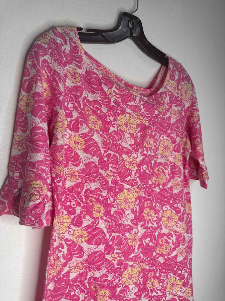 Lilly Pulitzer Size S Pink short sleeve top