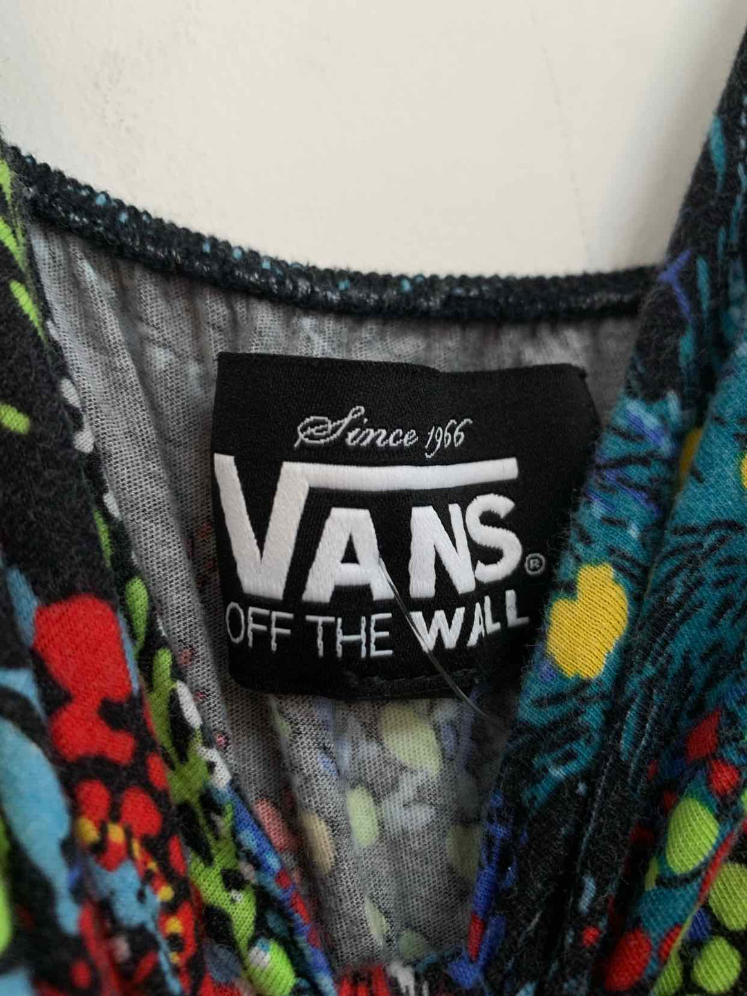 Vans Size L Black Knotted Front spaghetti strap dress