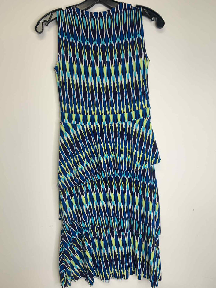 Women Size XS New York & Co Blue Sleeveless Dress