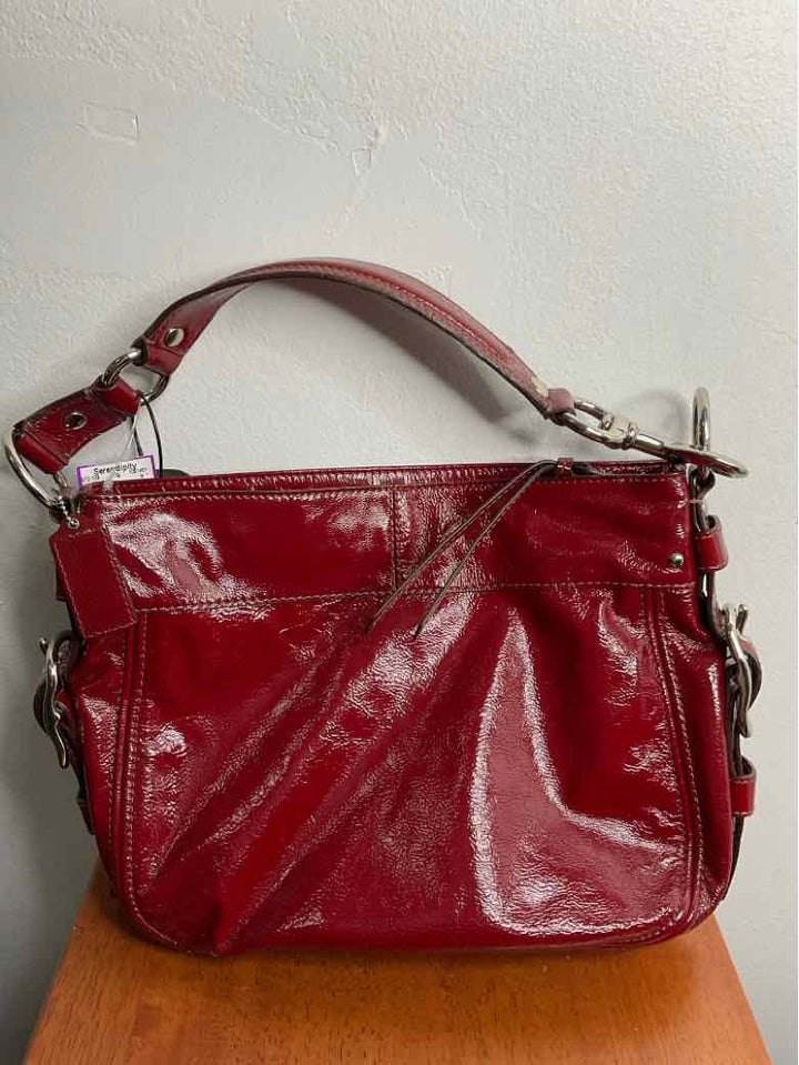 Coach Red shoulder bag
