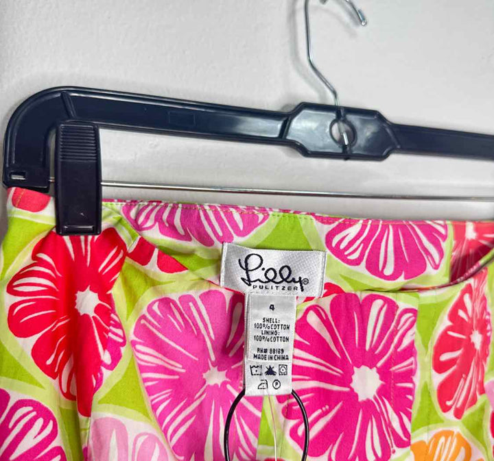 Lilly Pulitzer Size 4 Pink knee length skirt