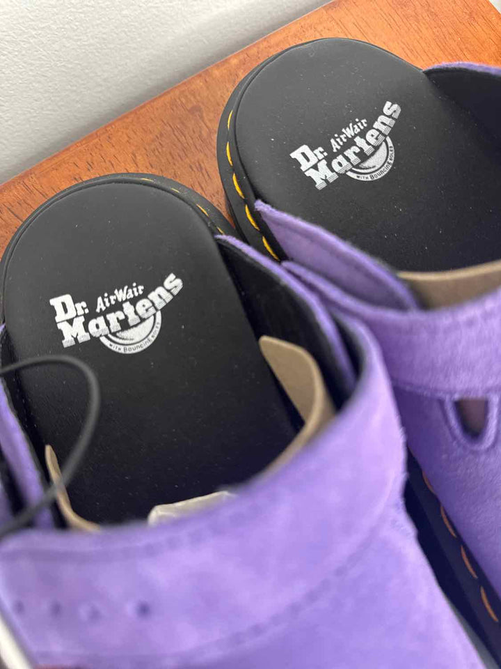 Dr Martens Shoe Size 8 Purple flat shoe
