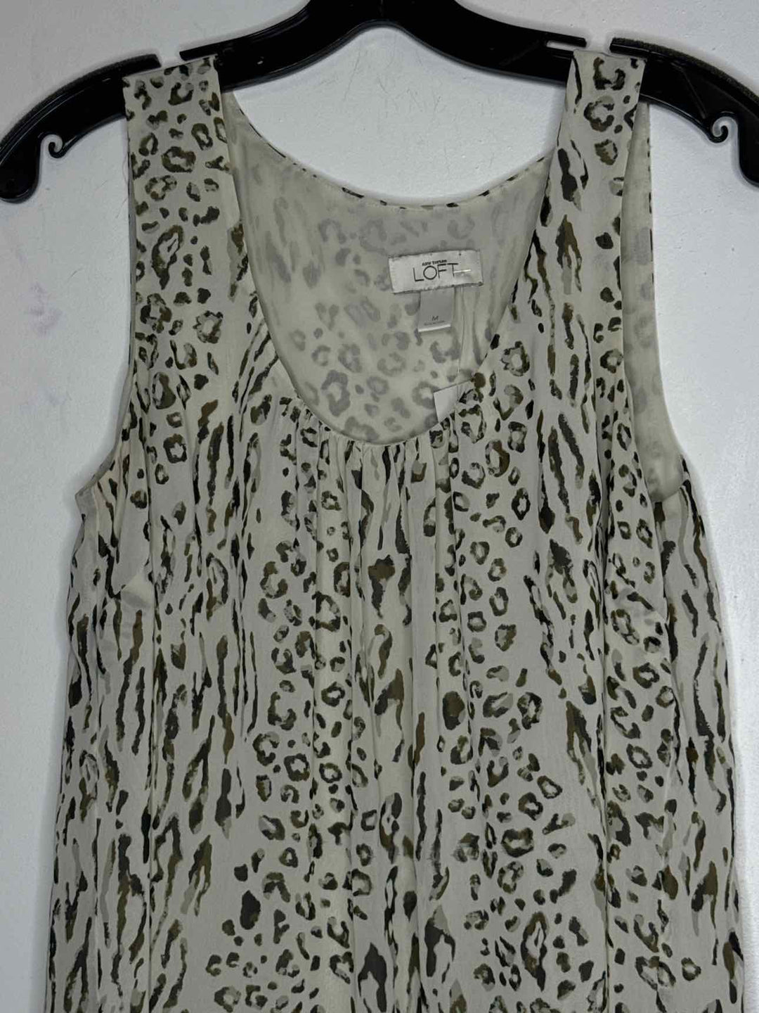 Loft Women Size M Animal Print sleeveless