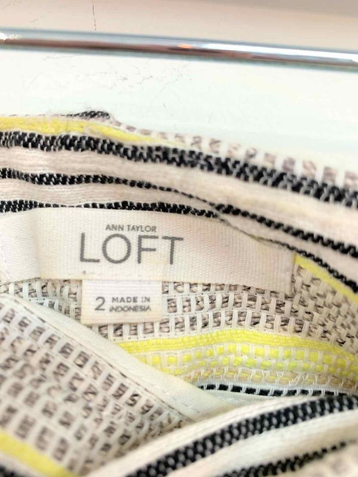 Loft Size 2 Yellow Gray casual