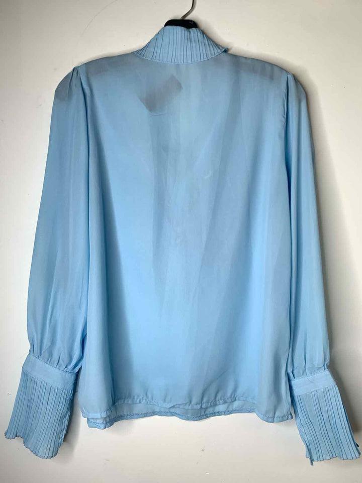 Emili Women Size M Blue long sleeve top