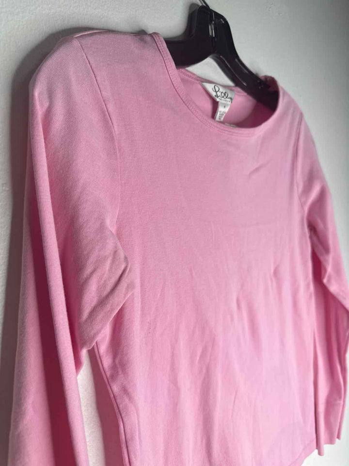 Lilly Pulitzer Size S Pink Scoop Neck long sleeve top