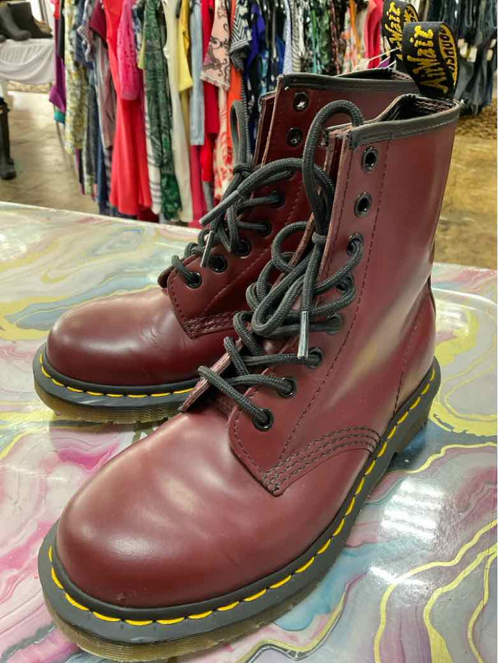 Dr Martens Shoe Size 5 Red ankle boots