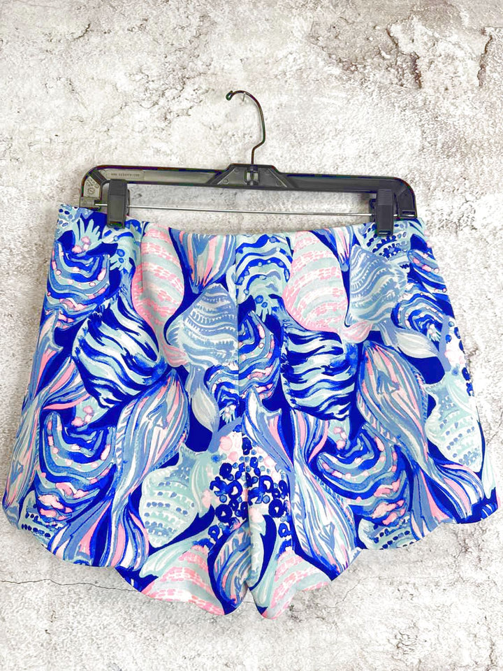 Lilly Pulitzer Size M Blue Swirl casual