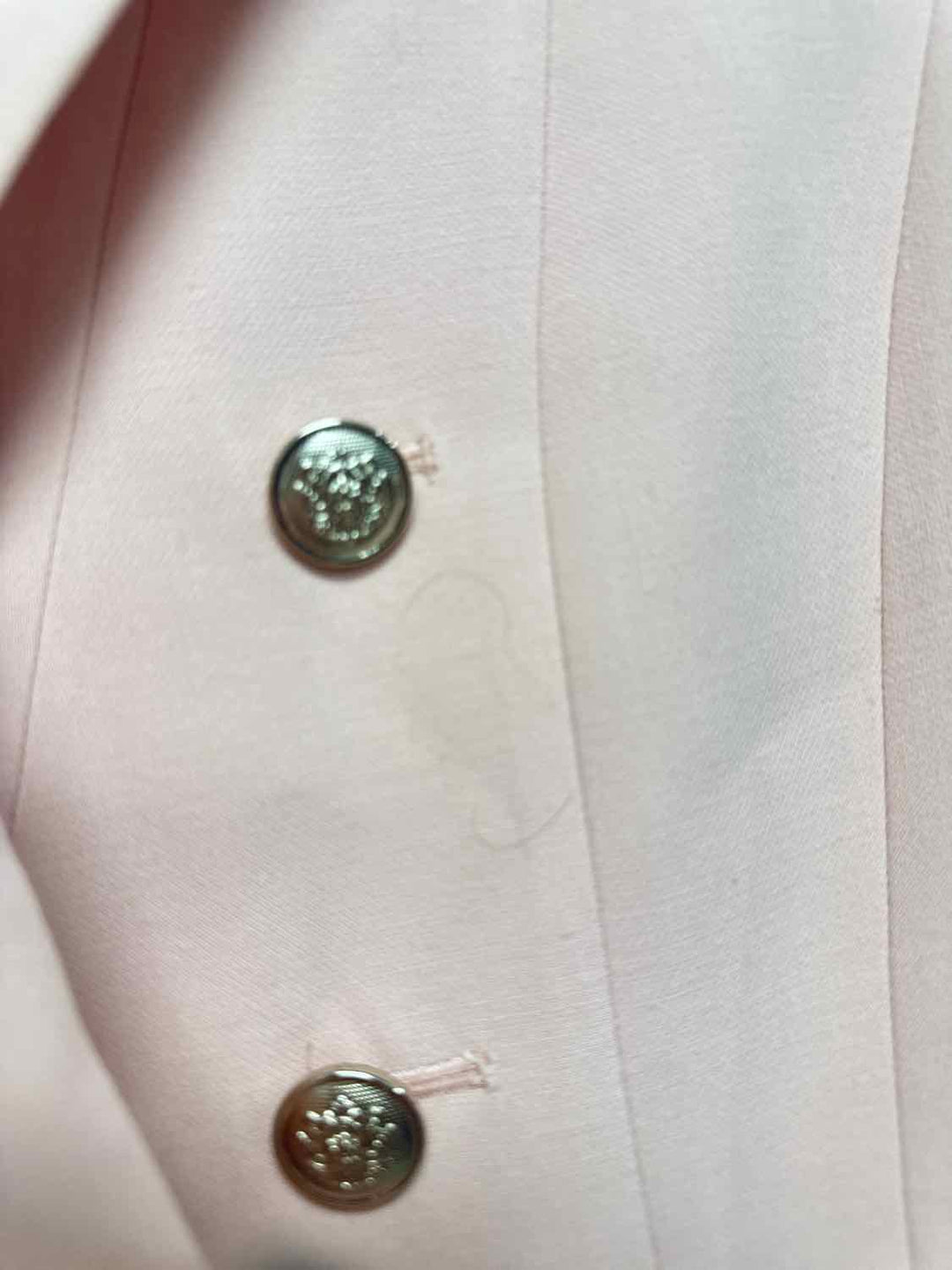 White Black Market Size 10 Pink Good Silver Hardware jacket