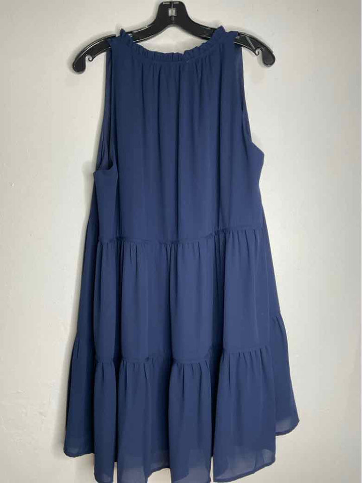 Joy Joy Size XL Blue NWT sleeveless dress