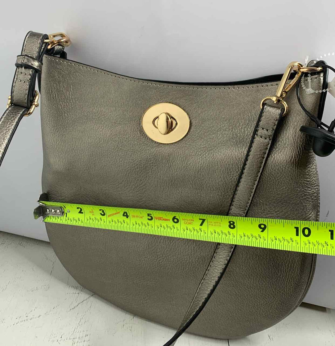 silver crossbody