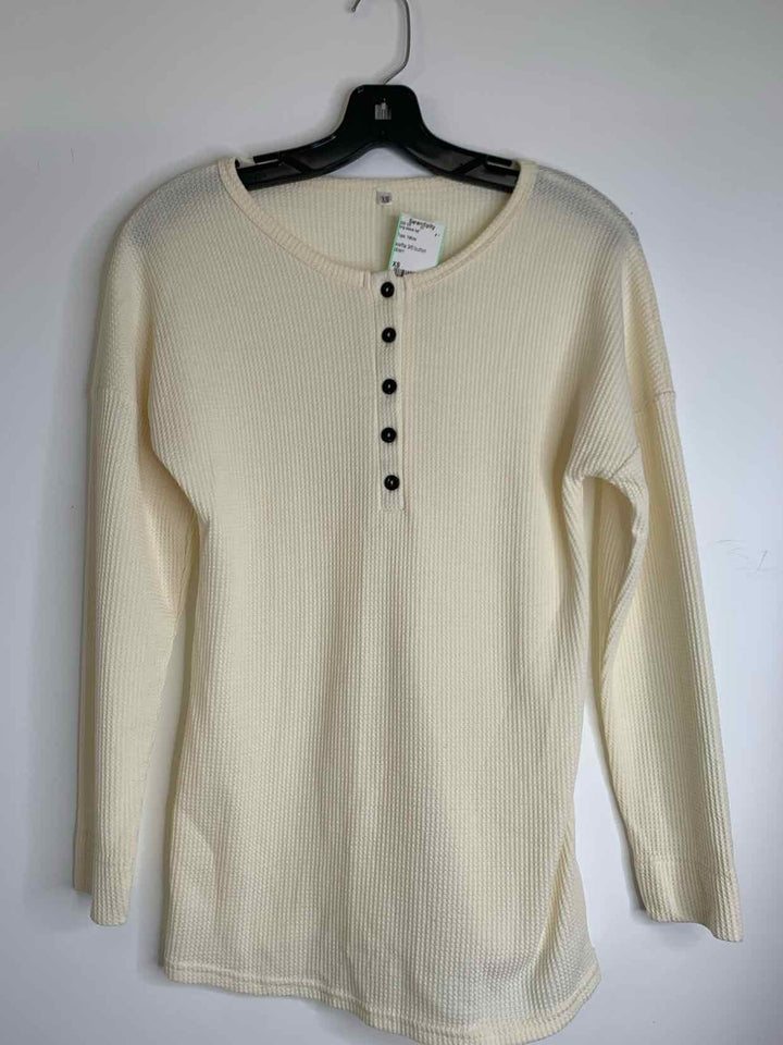 Women Size XS Yellow long sleeve top