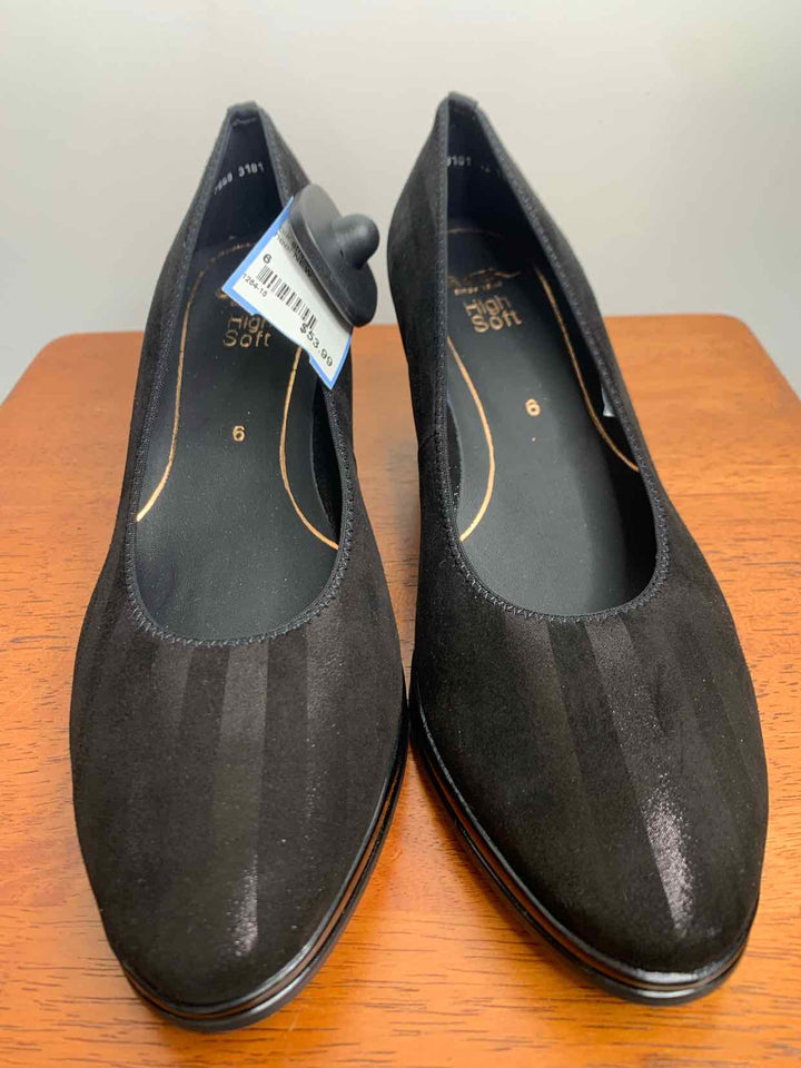 ARA since 1949 Black W Shoe Size 6 medium heel