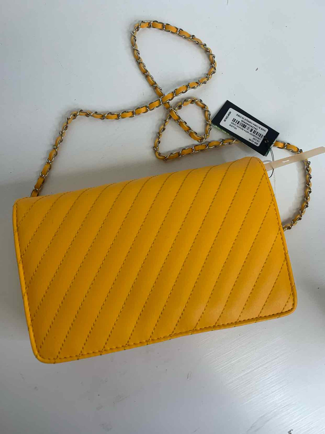 Badgley Mischka Mustard crossbody