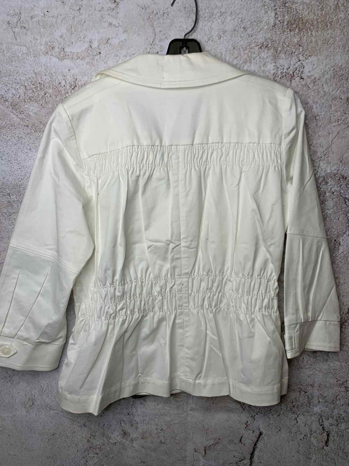 Joan Rivers White Women Size M jacket