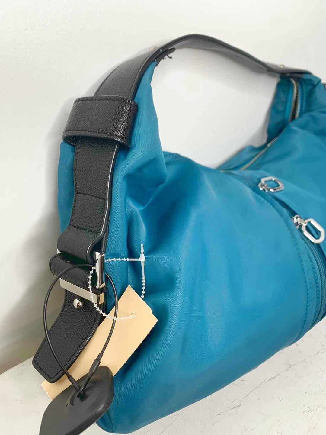 Teal hobo bag