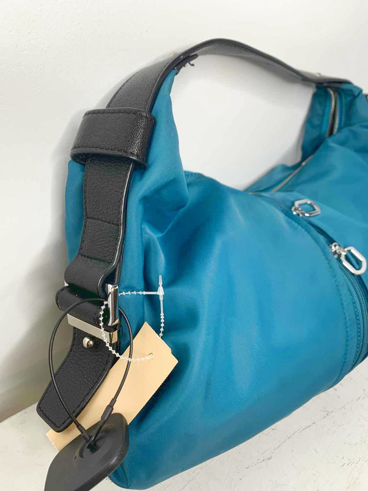 Teal hobo bag