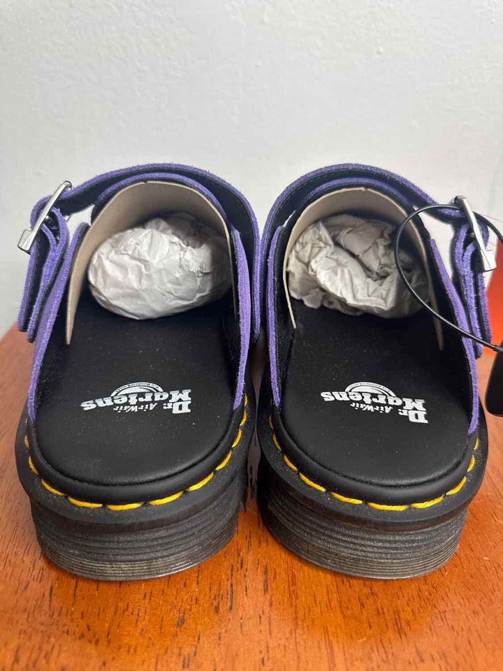 Dr Martens Shoe Size 8 Purple flat shoe