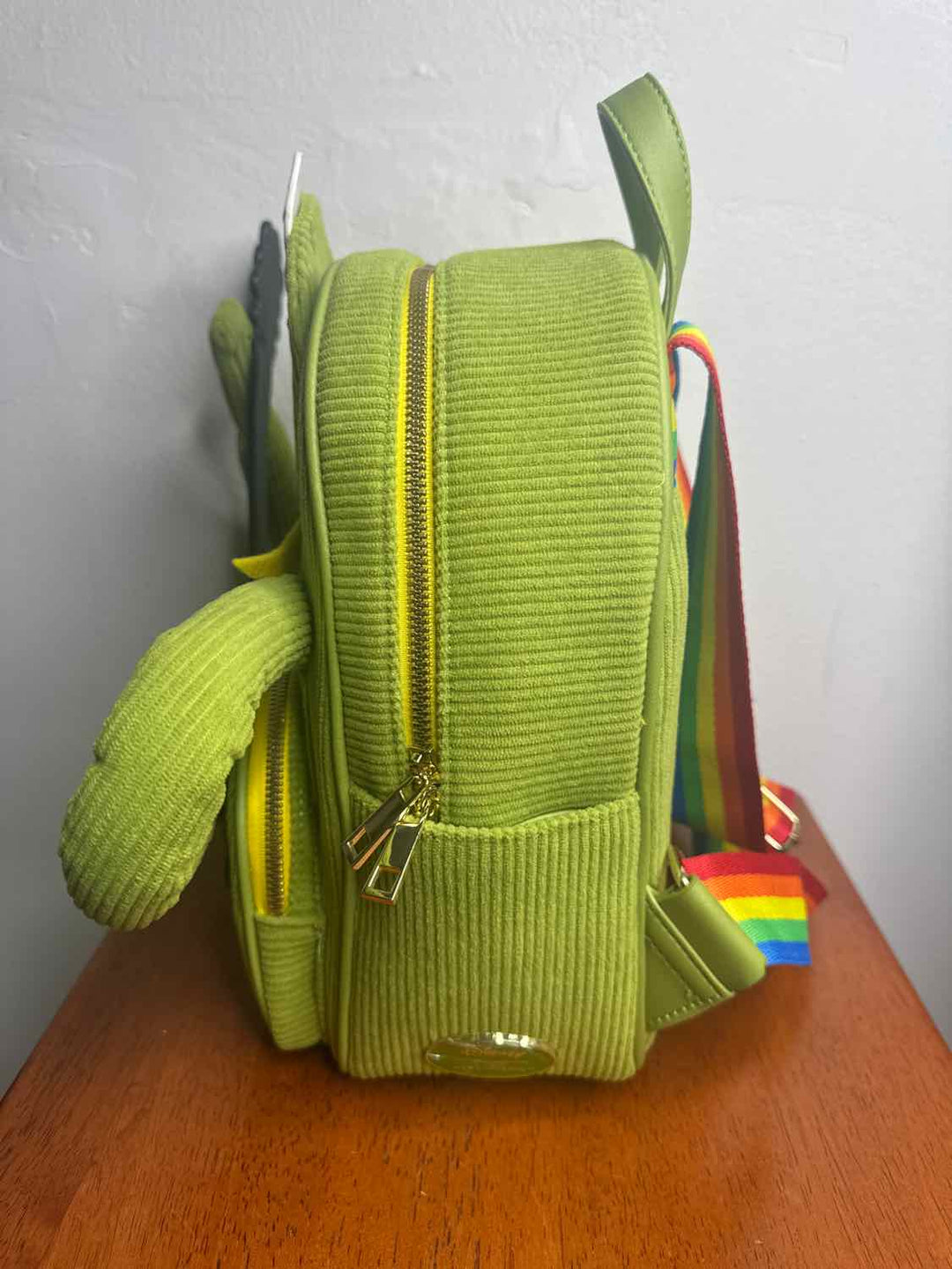 Disney Green backpack purse