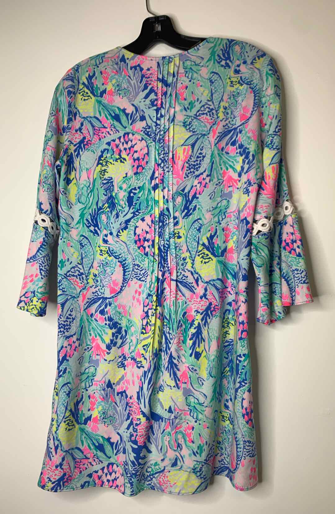 Women Size XS Lilly Pulitzer Blue long sleeve dress