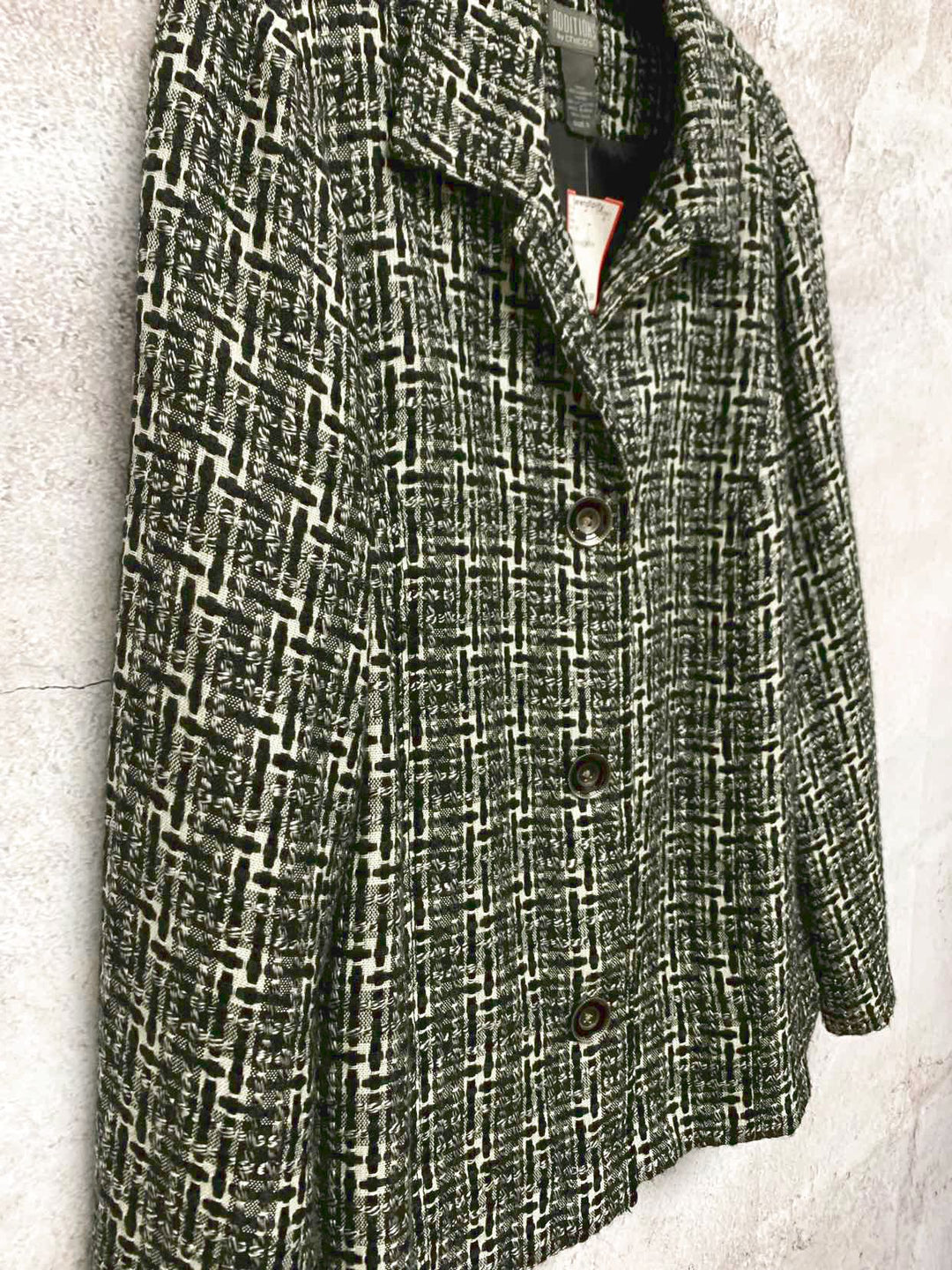 Chicos Size 3 Black jacket