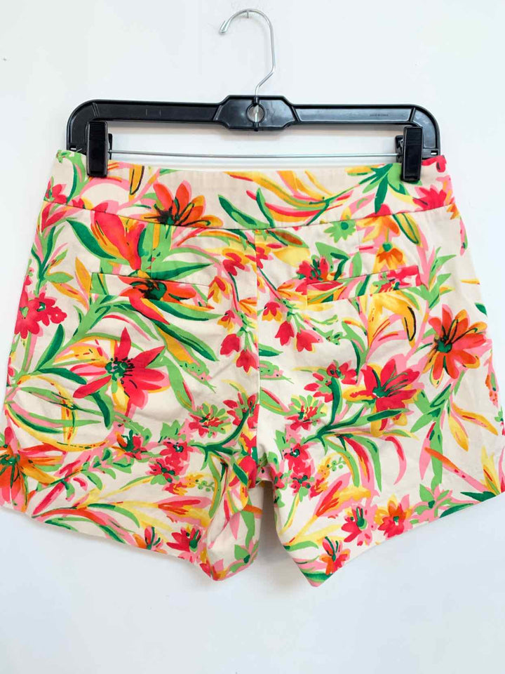 J Crew Size 2 Pink Floral skort