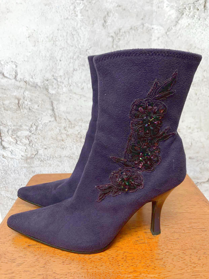 Olivia purple W Shoe Size 7 boots high