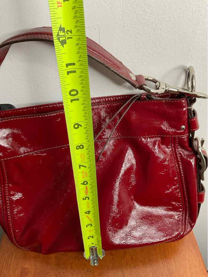Coach Red shoulder bag