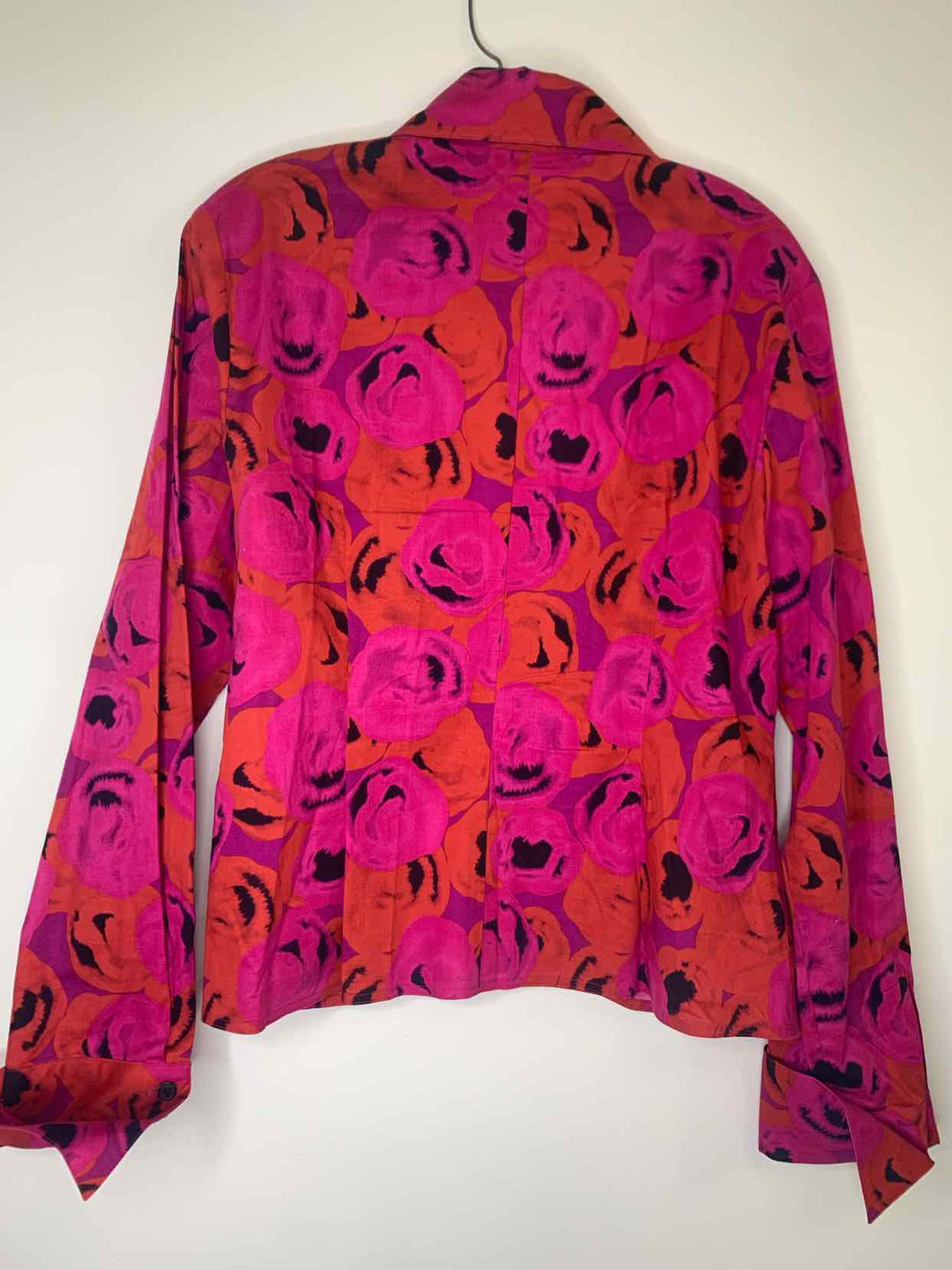 Finley Women Size L Hot Pink long sleeve top